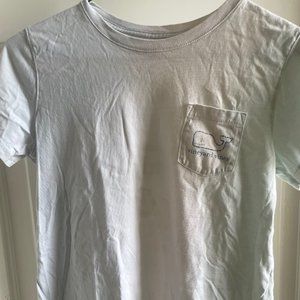 Vineyard Vine girls t-shirt, size L, light blue tie die